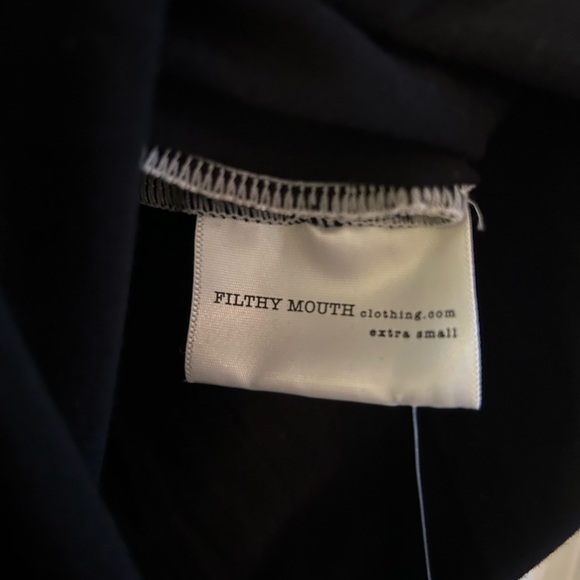 Filthy Mouth One Shoulder Maxi Dress.  Size XS.  NWT. - Picture 8 of 9